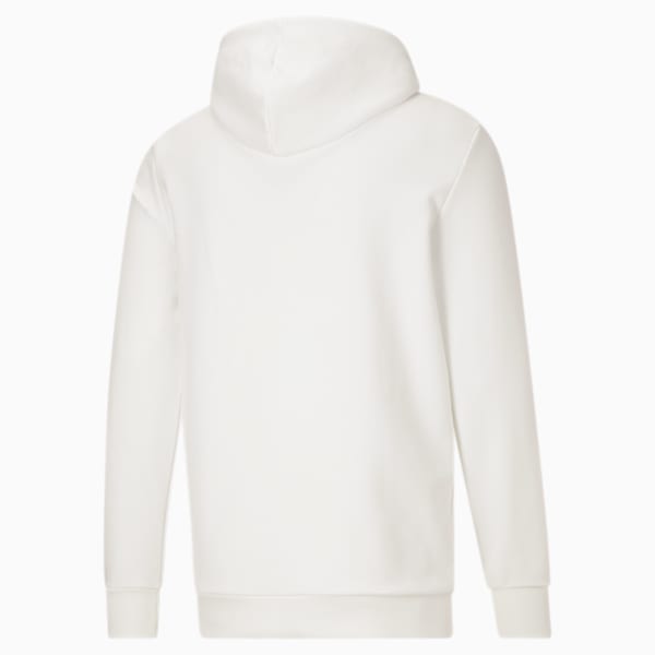 Classics Men's Logo Hoodie FL, Puma White-Bamboo, extralarge