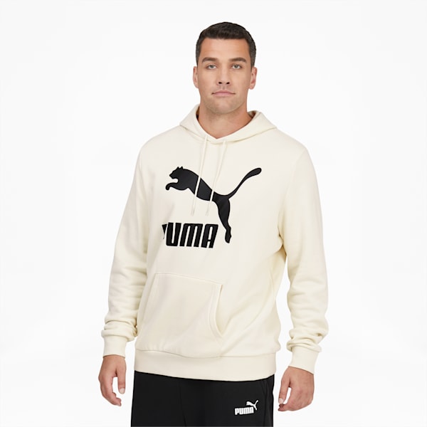 Classics Men's Logo Hoodie BT, Ivory Glow, extralarge