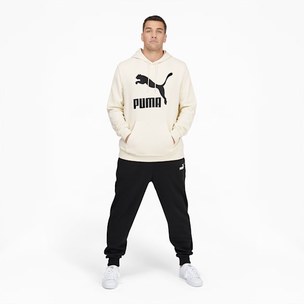 Classics Men's Logo Hoodie BT, Ivory Glow, extralarge