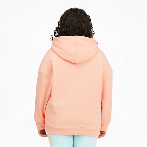 Sudadera Mujer Rosa Puma Ess Cropped Logo Hoodie Fl