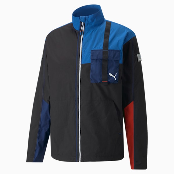 BMW M Motorsport Statement Woven Men's Jacket, Puma Black-M Color, extralarge-IND