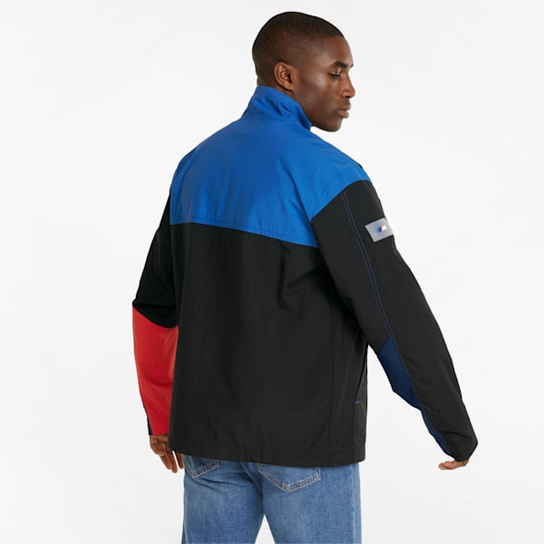 BMW M Motorsport Statement Woven Men's Jacket, Puma Black-M Color, extralarge-IND