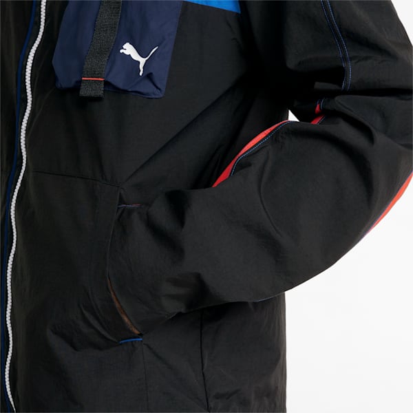BMW M Motorsport Statement Woven Men's Jacket, Puma Black-M Color, extralarge-IND