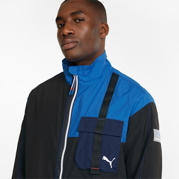 BMW M Motorsport Statement Woven Men's Jacket, Puma Black-M Color, extralarge-IND