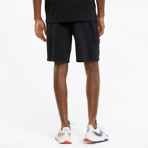 BMW M Motorsport Statement Men's Sweat Shorts, Cotton Black, extralarge