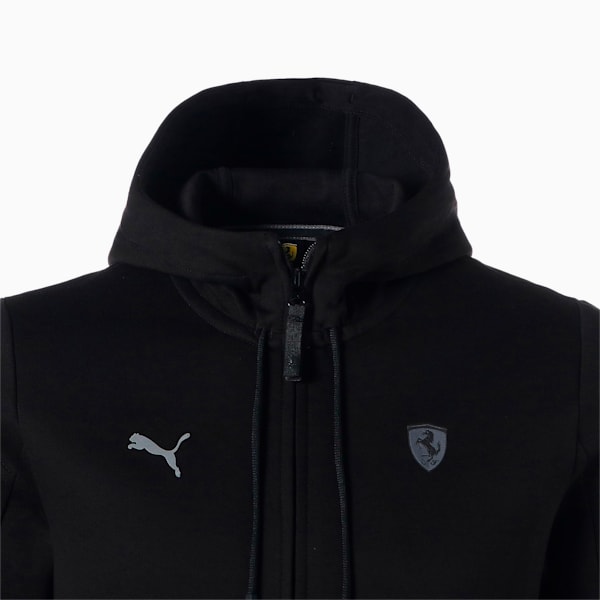 メンズ フェラーリ スタイル フーデッド スウェット ジャケット REG, Puma Black, extralarge-JPN