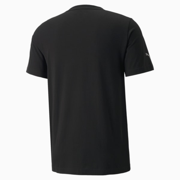 BMW M Motorsport Life Logo Men's  T-shirt, Cotton Black