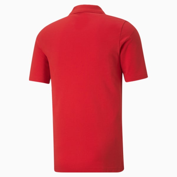 Scuderia Ferrari Style Men's Polo Shirt, Rosso Corsa, extralarge-IND