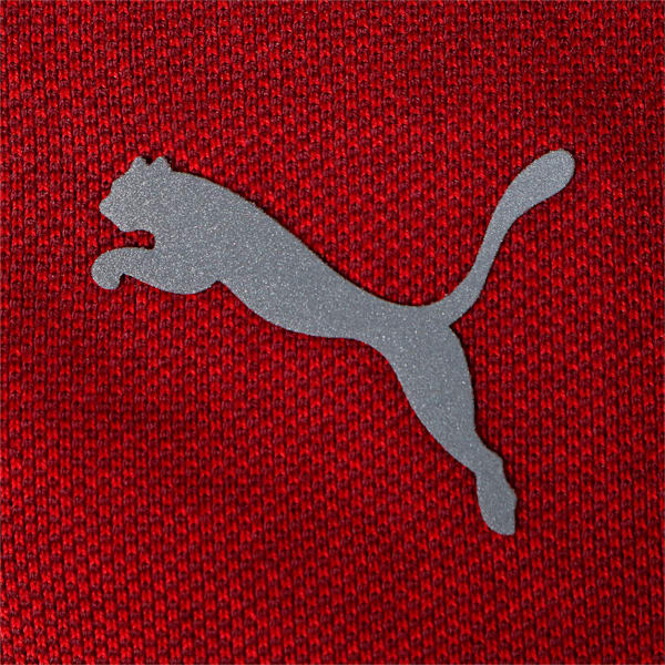 メンズ フェラーリスタイル 2 トーン ポロシャツ, Rosso Corsa, extralarge-JPN