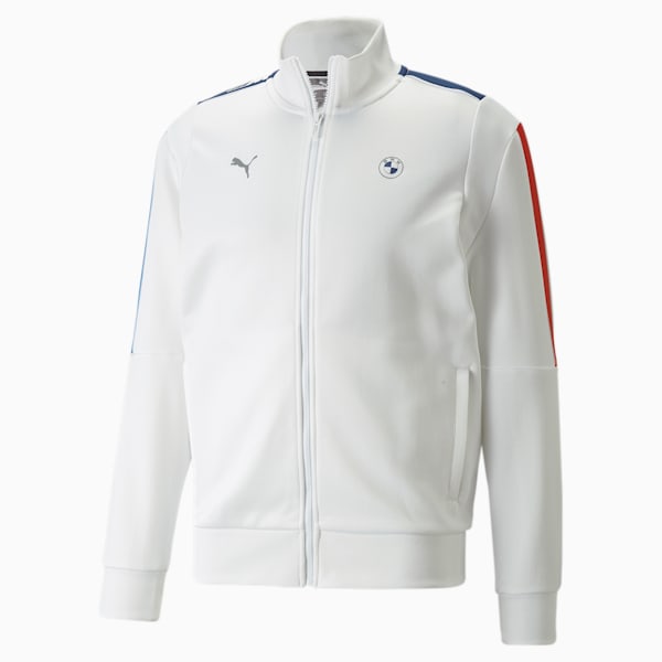 BMW M Motorsport T7 Men's Track Jacket, Puma White, extralarge-IND