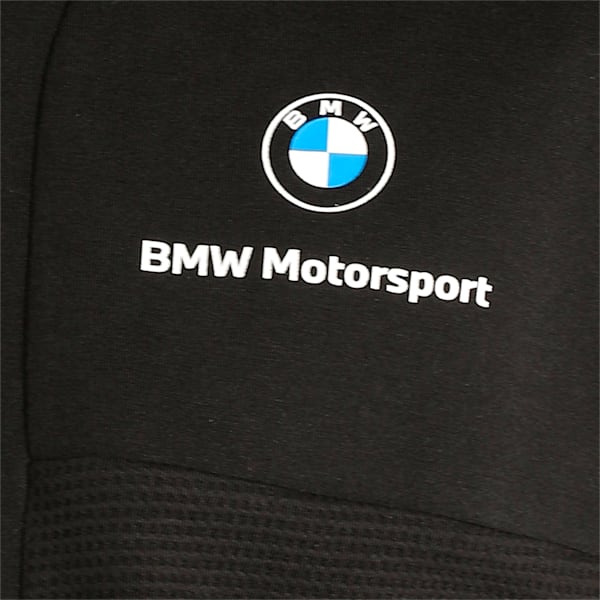 BMW M Motorsport Hooded Men's Regular Fit Sweat Jacket, Cotton Black, extralarge-IND