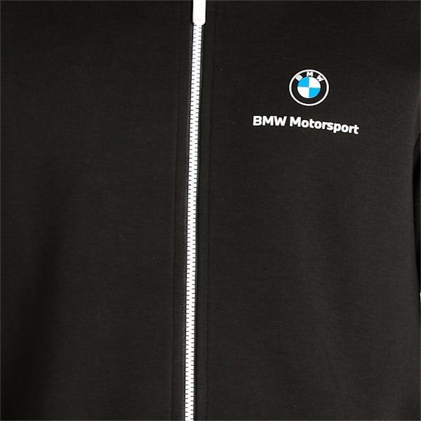 BMW M Motorsport Men's Sweat Jacket, Cotton Black, extralarge-IND