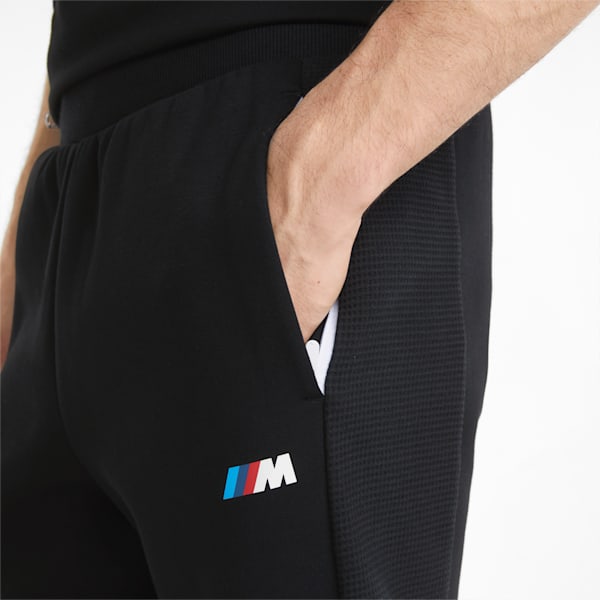 BMW M Motorsport Men's Sweatpants, Cotton Black