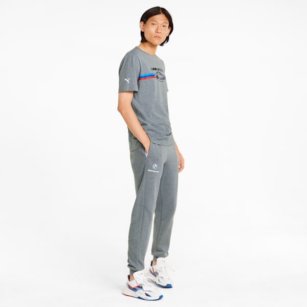 BMW M Motorsport Men's Sweatpants, Medium Gray Heather, extralarge