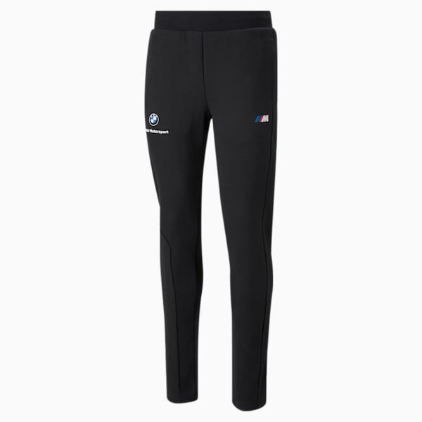 BMW M Motorsport Slim Fit Men's Sweatpants, Cotton Black, extralarge-IND