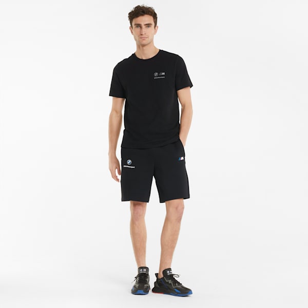 BMW M Motorsport Men's Sweat Shorts, Cotton Black, extralarge-IND