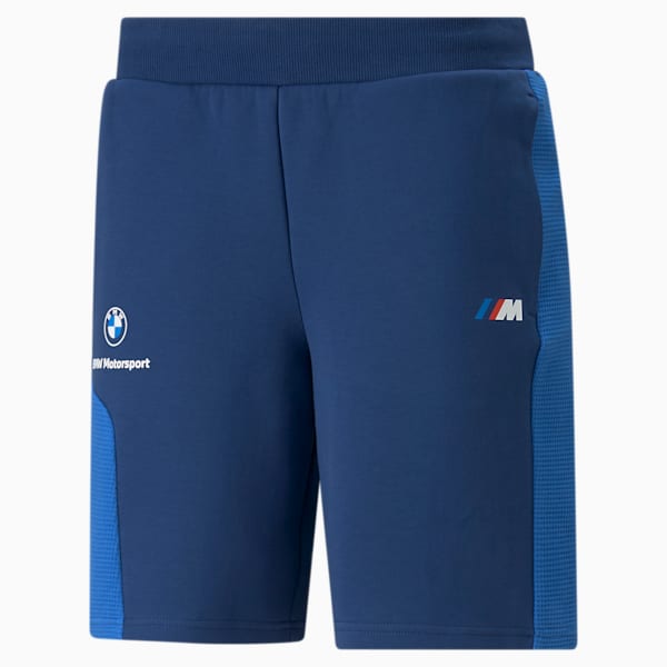BMW M Motorsport Men's Sweat Shorts, Estate Blue-M Color, extralarge