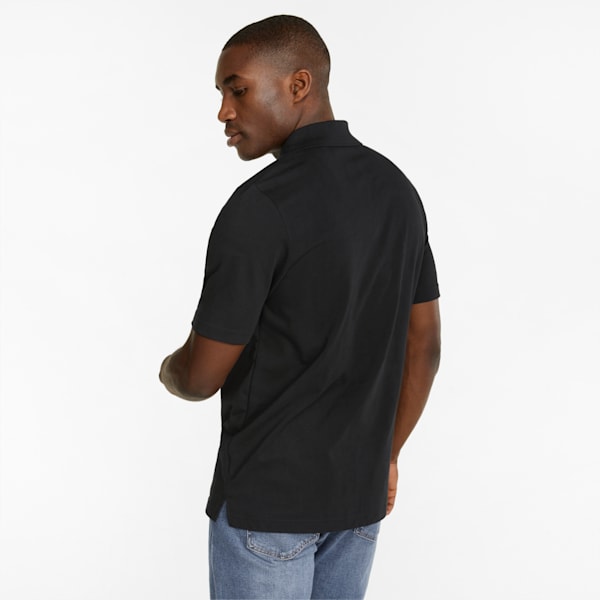 メンズ BMW MMS ジャカード ポロ, Cotton Black, extralarge-JPN