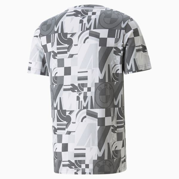 Playera para hombre con estampado BMW M Motorsport, Puma White, extralarge