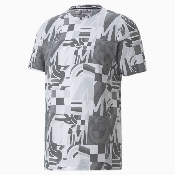 Playera para hombre con estampado BMW M Motorsport, Puma White, extralarge