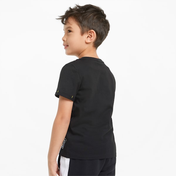 Playera infantil PUMA x SMILEYWORLD, Puma Black, extralarge