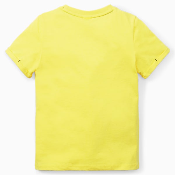 PUMA x SMILEYWORLD Kids' Tee, Vibrant Yellow, extralarge