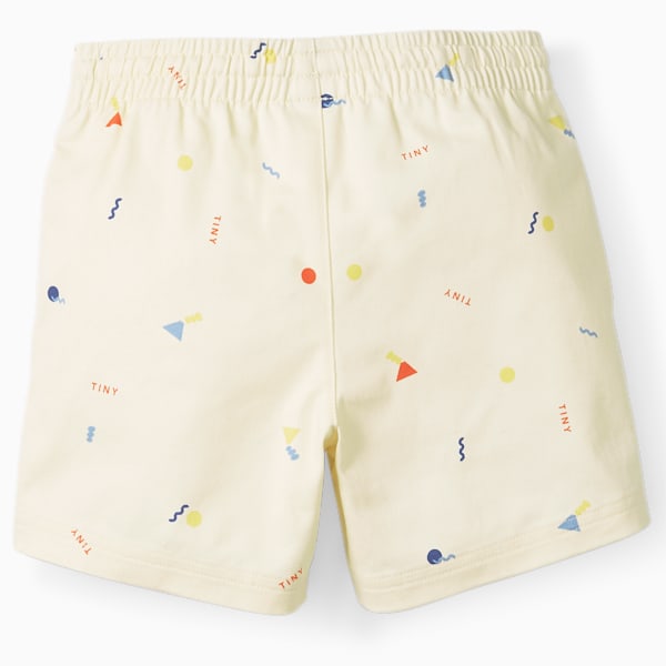 Shorts estampados de tejido plano para niños PUMA x TINY, Anise Flower, extralarge