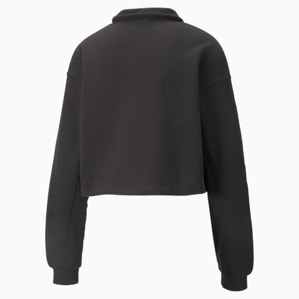 Infuse Fashion Polo Women's Sweatshirt, Puma Black, extralarge