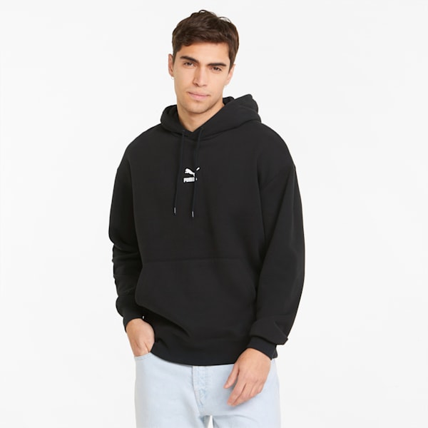 Classics Relaxed Men's Hoodie, Puma Black, extralarge-GBR