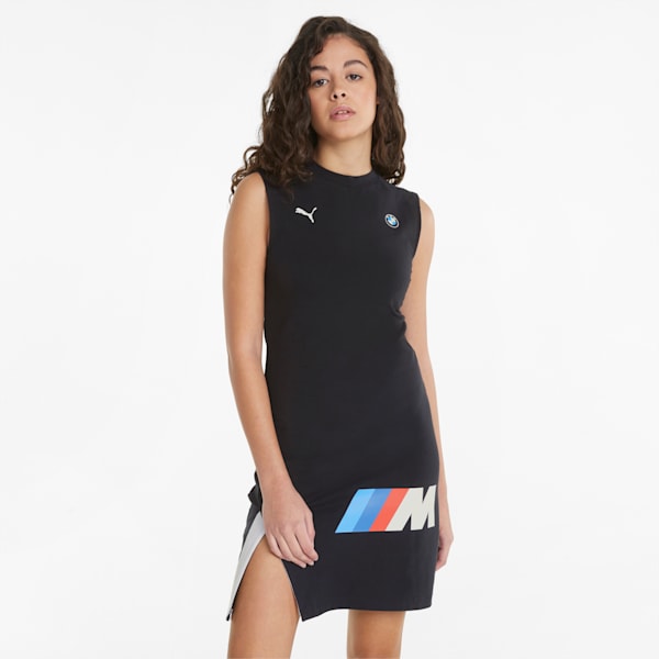 BMW M Motorsport Statement Women's Dress, Cotton Black