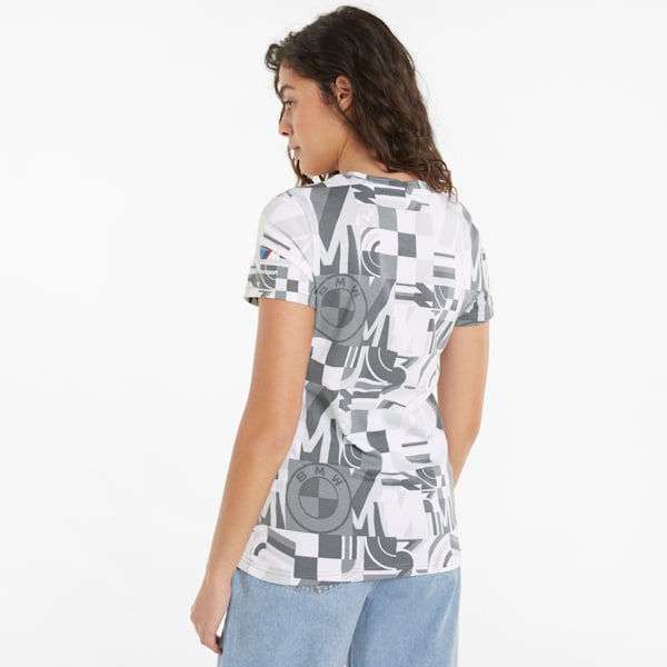 Camiseta estampada tejida BMW M Motorsport Statement para mujer PUMA