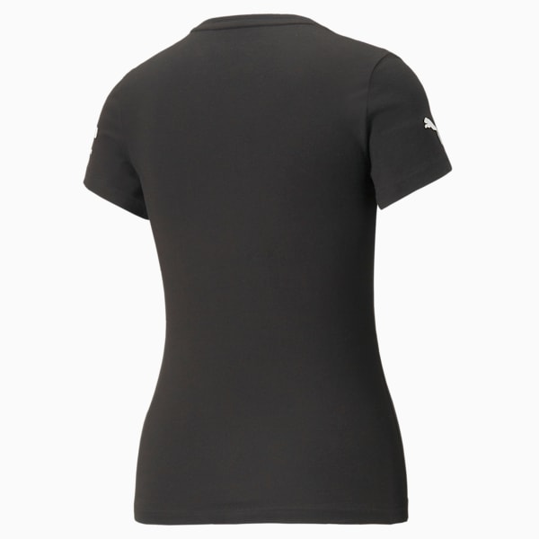 Playera estampada para mujer BMW M Motorsport Statement, Cotton Black, extralarge