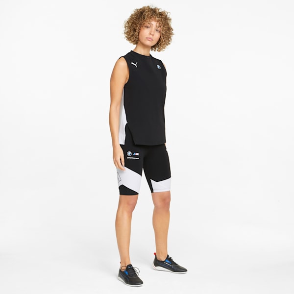BMW M Motorsport Statement Short Women's Leggings, Puma Black, extralarge