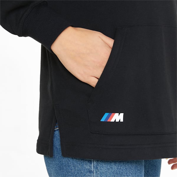 Sudadera con gorra para mujer BMW M Motorsport, Cotton Black, extralarge