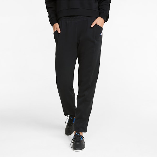 BMW M Motorsport Women's Sweatpants, Cotton Black, extralarge-IND