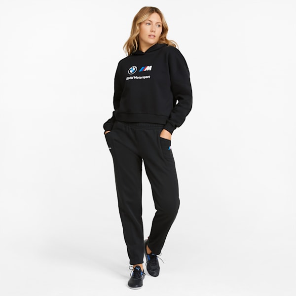 BMW M Motorsport Women's Sweatpants, Cotton Black, extralarge-IND