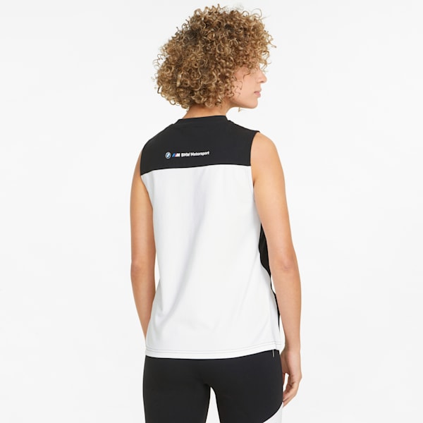 BMW M Motorsport Sleeveless Women's Top, Cotton Black, extralarge