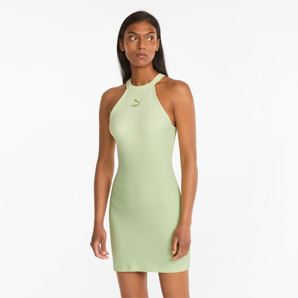 PUMA - LADIES' PUMA FITTED DRESS BLACK - Sage Clothing