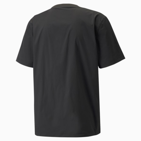 Chrome Roads Tech Men's T-shirt, Puma Black, extralarge-IND