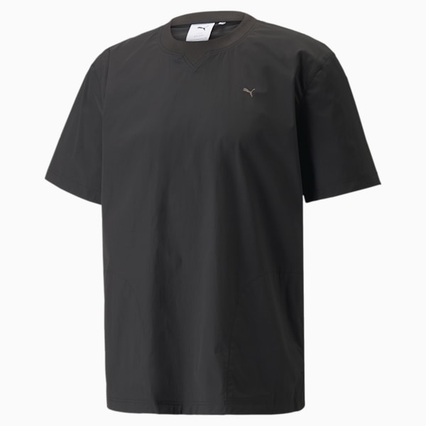 Chrome Roads Tech Men's T-shirt, Puma Black, extralarge-IND