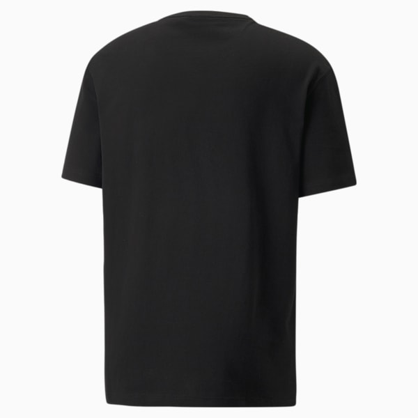 The NeverWorn Graphic Men's Tee, Puma Black, extralarge