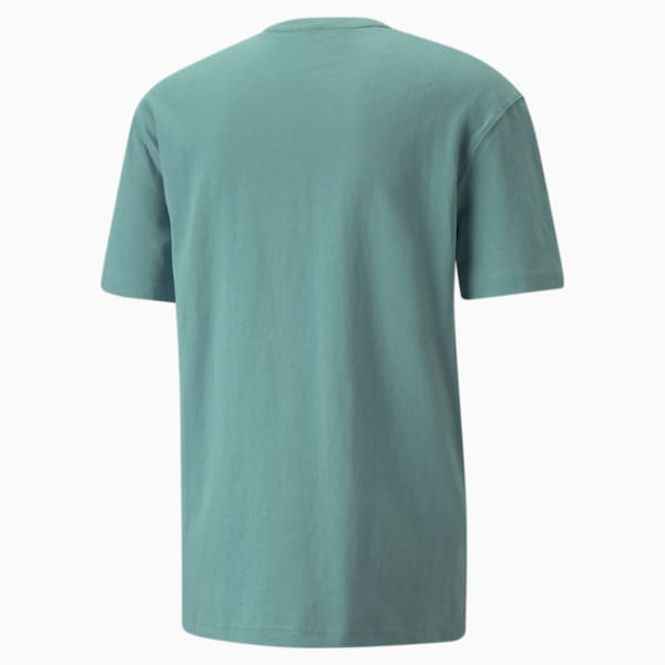 Adventure Planet Graphic Men's Tee, Mineral Blue, extralarge