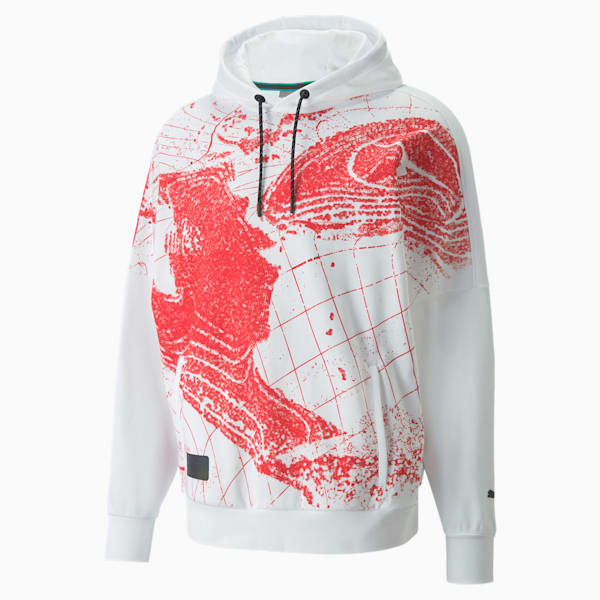 Mercedes F1 Statement Men's Hoodie, Puma White, extralarge