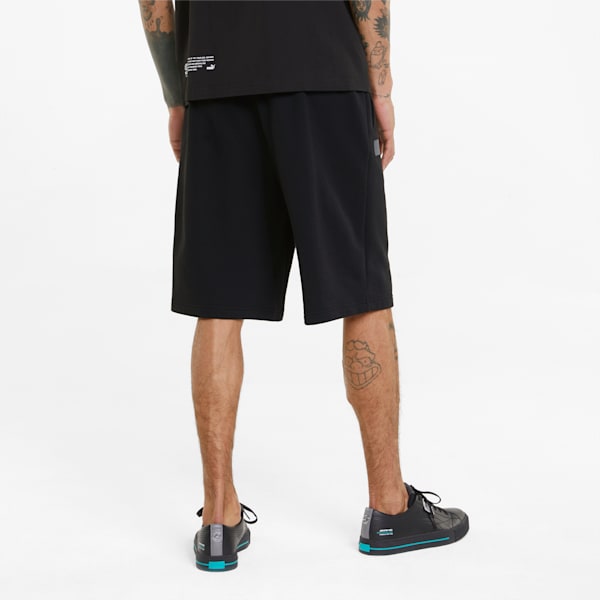 Mercedes F1 Statement Men's Regular Fit Shorts, Puma Black, extralarge-IND