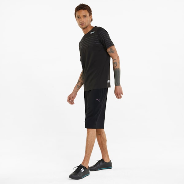 Mercedes F1 Statement Men's Regular Fit Shorts, Puma Black, extralarge-IND