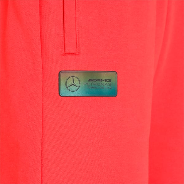 Mercedes F1 Statement Men's Regular Fit Shorts, Hibiscus, extralarge-IND