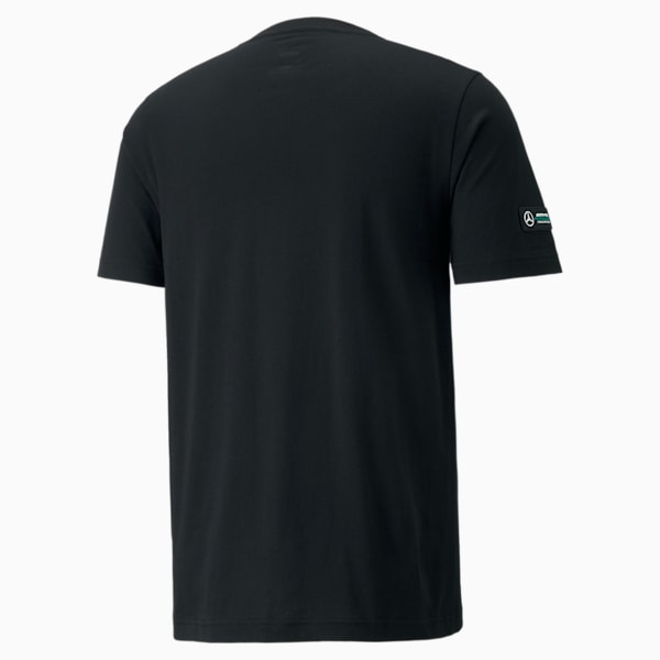 Mercedes F1 Vintage Men's Tee, Puma Black, extralarge