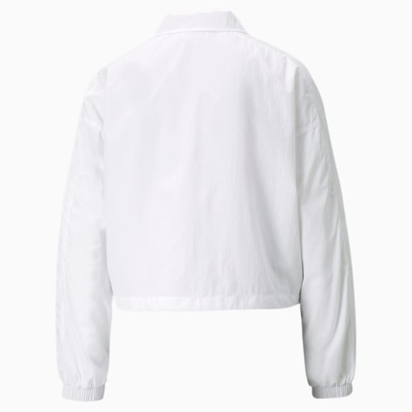 T7 Woven Women's Jacket, Puma White