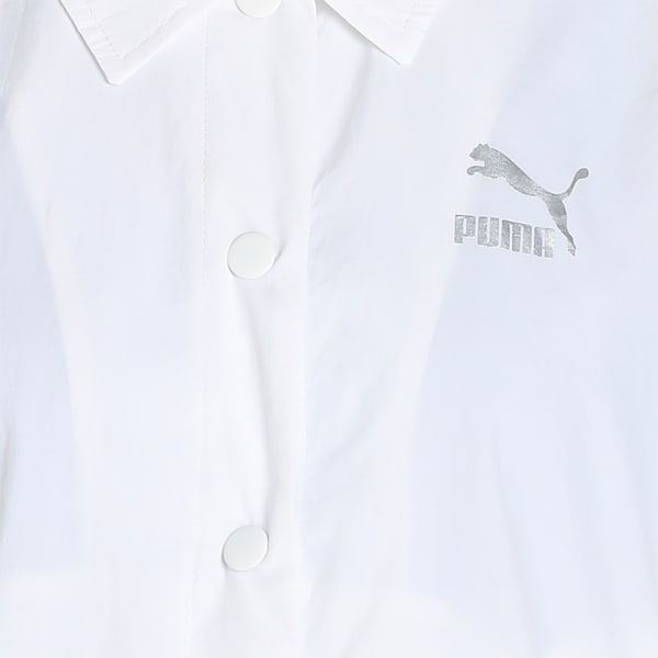 T7 Woven Women's Jacket, Puma White, extralarge-IND