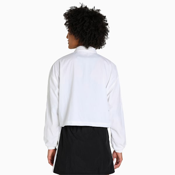T7 Woven Women's Jacket, Puma White, extralarge-IND